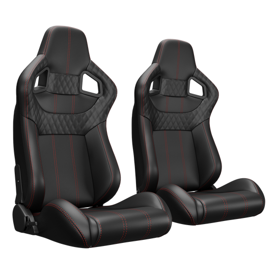 H5-008 Reclinable Seats - Black