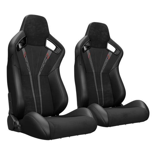H5Y-003 Reclinable Seats - Black
