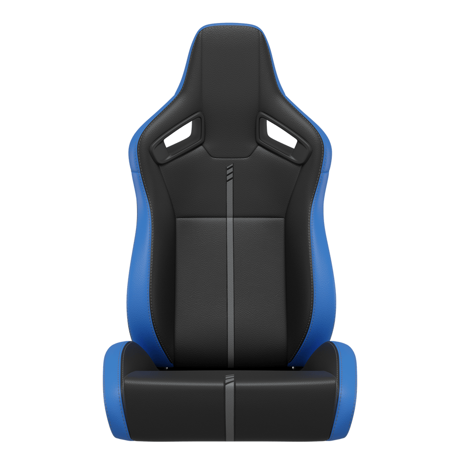 KARNOX Apex H8 Universal Bucket Racing Seats Pair - Blue