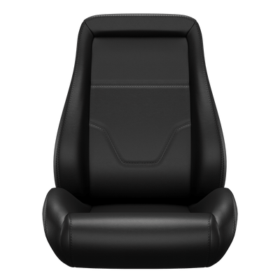 Classic Universal Bucket Racing Seats 2Pcs - Black