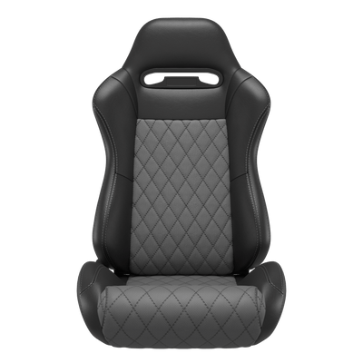 KARNOX Phantom 8010 Universal Bucket Racing Seats Pair Diamond Mesh Fabric