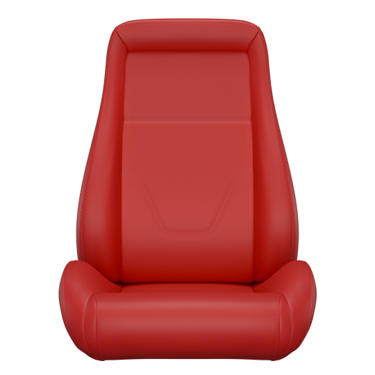 KARNOX Classic Universal Racing Bucket Seats Pair - Red