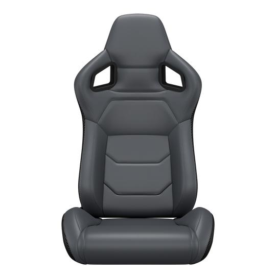 KARNOX Legacy X 8005 Universal Racing Seats Pair - Grey