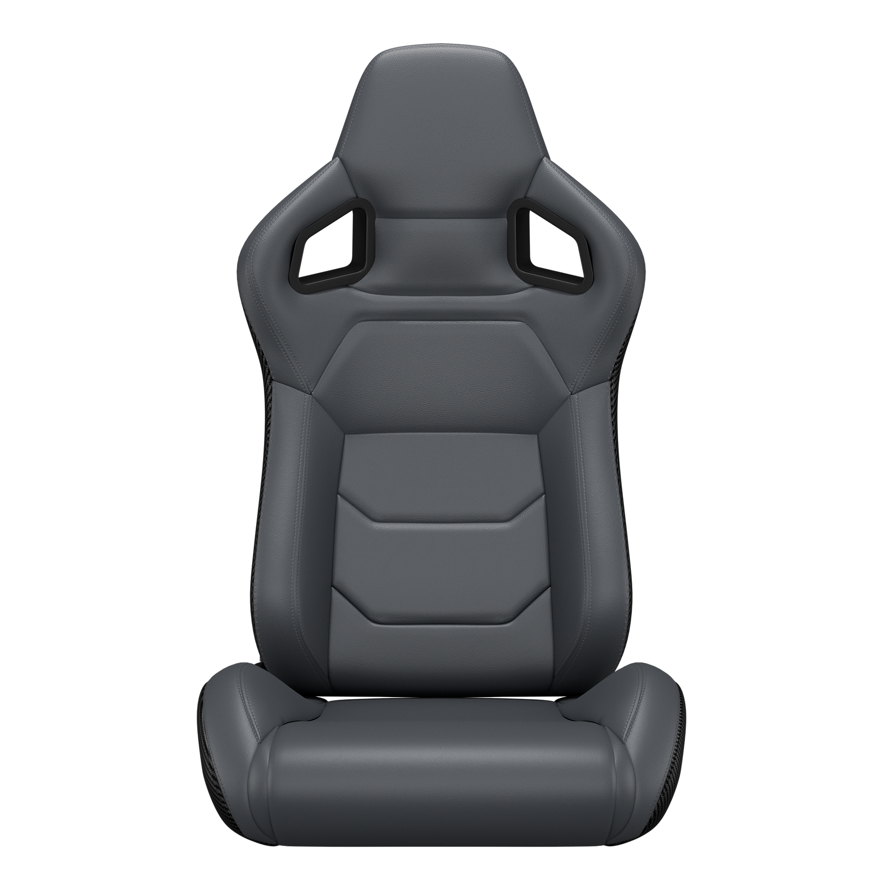 KARNOX Legacy X 8005 Universal Racing Seats Pair - Grey