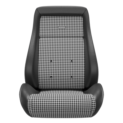 Classic Universal Bucket Racing Seats 2Pcs - Houndstooth