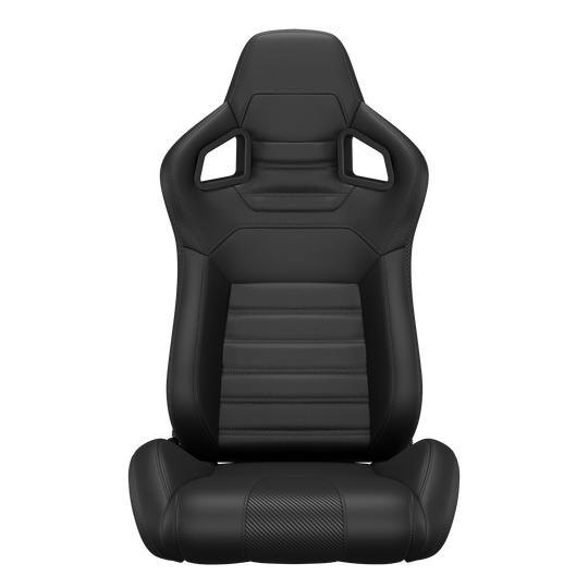 KARNOX Legacy X 8005 Universal Racing Seats Pair - Stealth Black