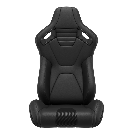 S8005-1 BLACK PUT TOGETHER Universal Bucket Racing Seats 2Pcs