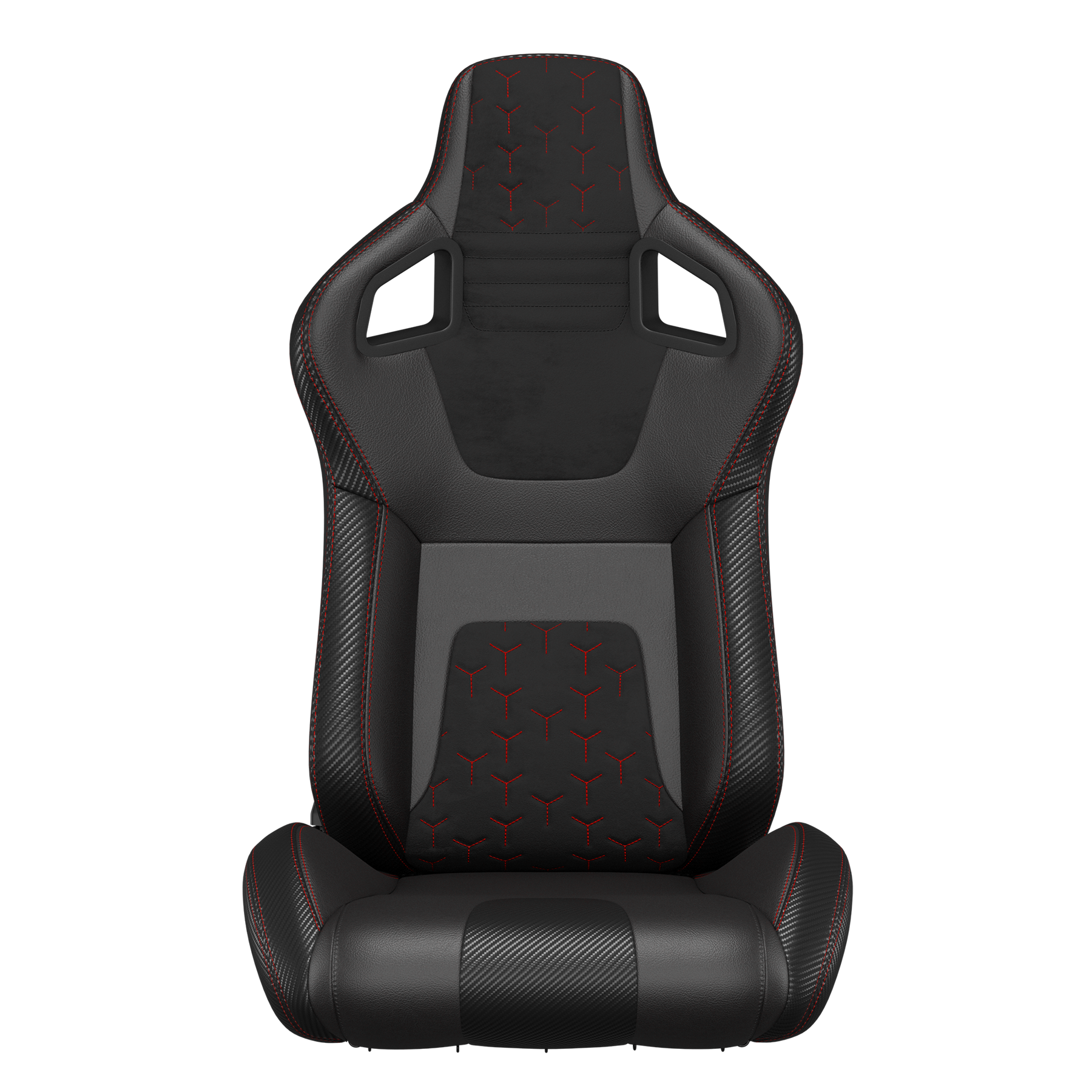 KARNOX Apex X Universal Racing Seats Pair - Black Suede Insert