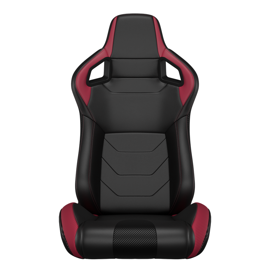 KARNOX Legacy X 8005 Racing Bucket Seats Pair - Pink