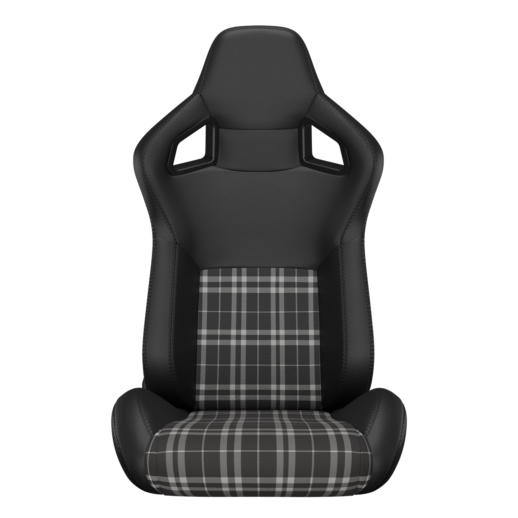 KARNOX Legacy X 8005 Universal Racing Seats Pair - Black Plaid Edition
