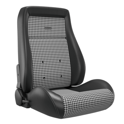 Classic Universal Bucket Racing Seats 2Pcs - Houndstooth - hover