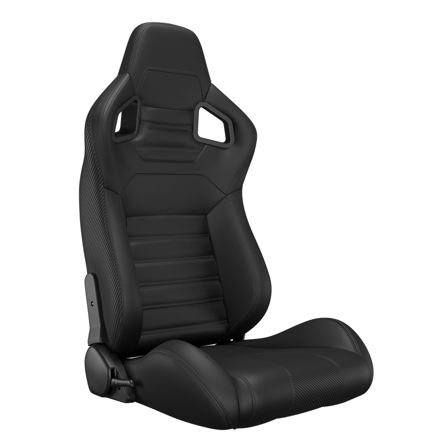 KARNOX Legacy X 8005 Universal Racing Seats Pair - Stealth Black - hover