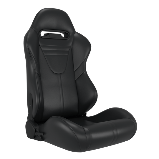 8010 OLD Universal Bucket Racing Seats 2Pcs - Black