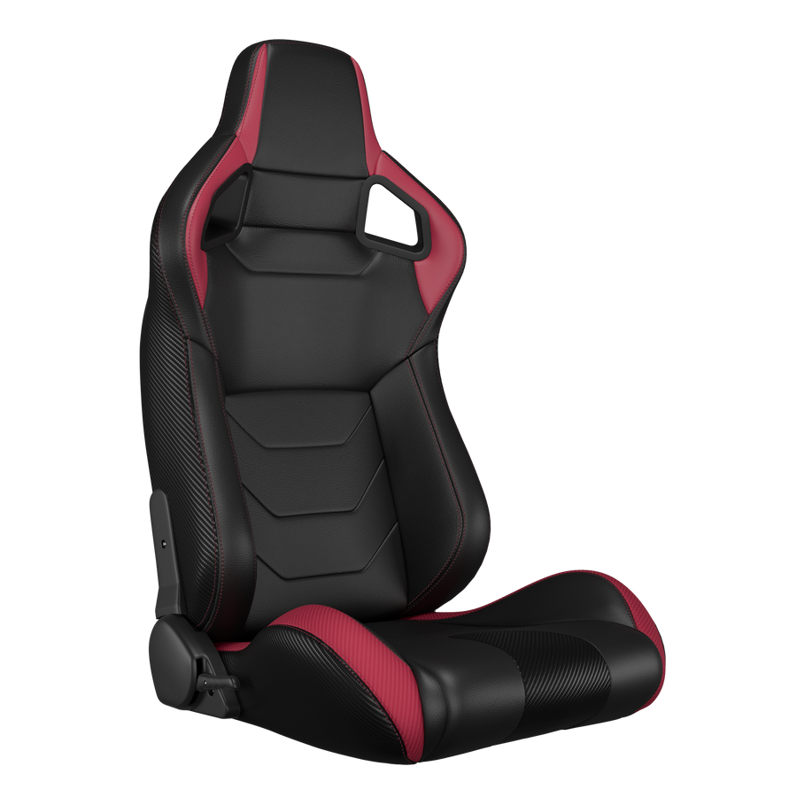 KARNOX Legacy X 8005 Racing Bucket Seats Pair - Pink - hover