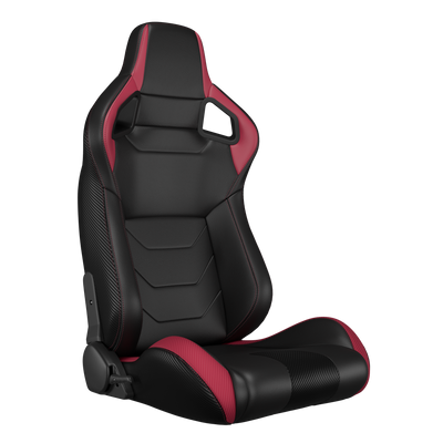 KARNOX Legacy X 8005 Racing Bucket Seats Pair - Pink - hover