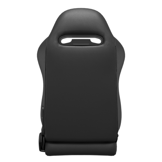 S8010 Universal Bucket Racing Seats 2Pcs - Red Stitch