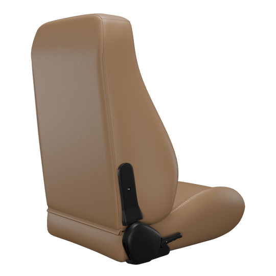 Classic Universal Bucket Racing Seats 2Pcs - Brown