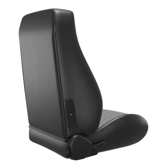 Classic Universal Bucket Racing Seats 2Pcs - Houndstooth