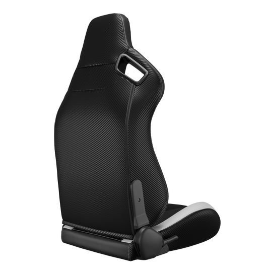 H5 Universal Bucket Racing Seats 2Pcs - White