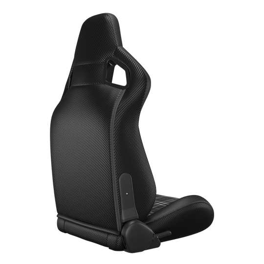 KARNOX Legacy X 8005 Universal Racing Seats Pair - Black Plaid Edition