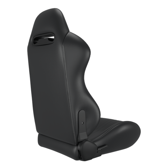 8010 OLD Universal Bucket Racing Seats 2Pcs - Black