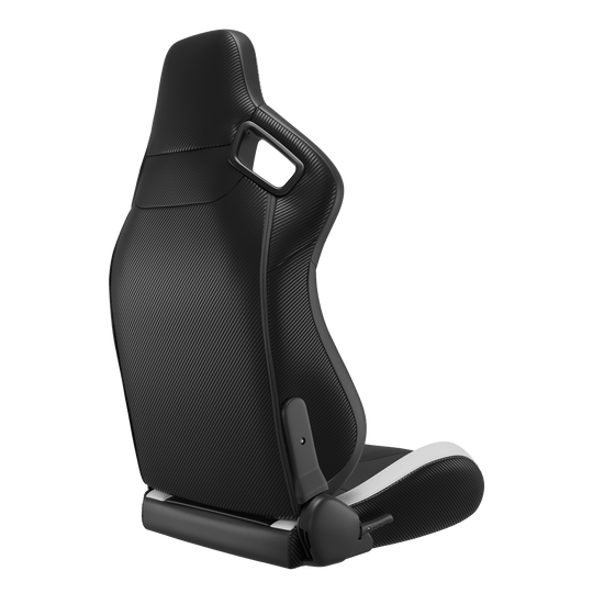 8005 OTHER Universal Bucket Racing Seats 2Pcs - White