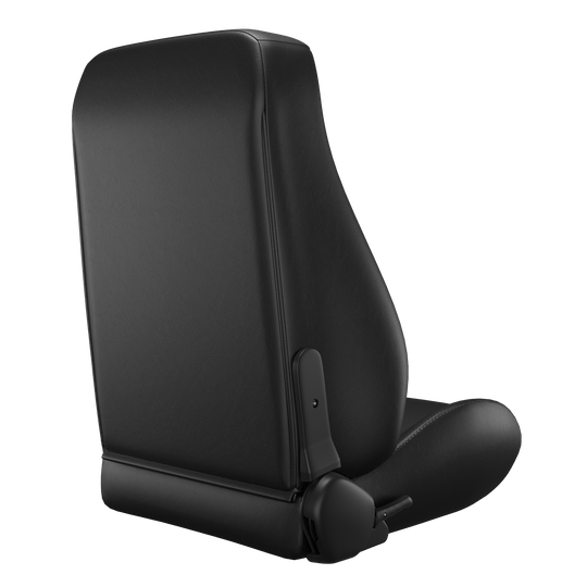 Classic Universal Bucket Racing Seats 2Pcs - Black